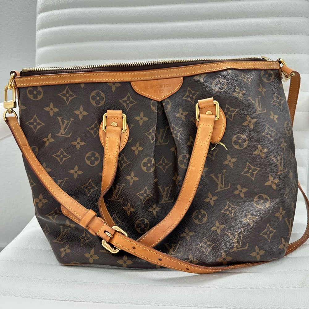 Louis Vuitton Brown Monogram Tote Bag